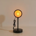 sunset golden-hour projector lamp studio