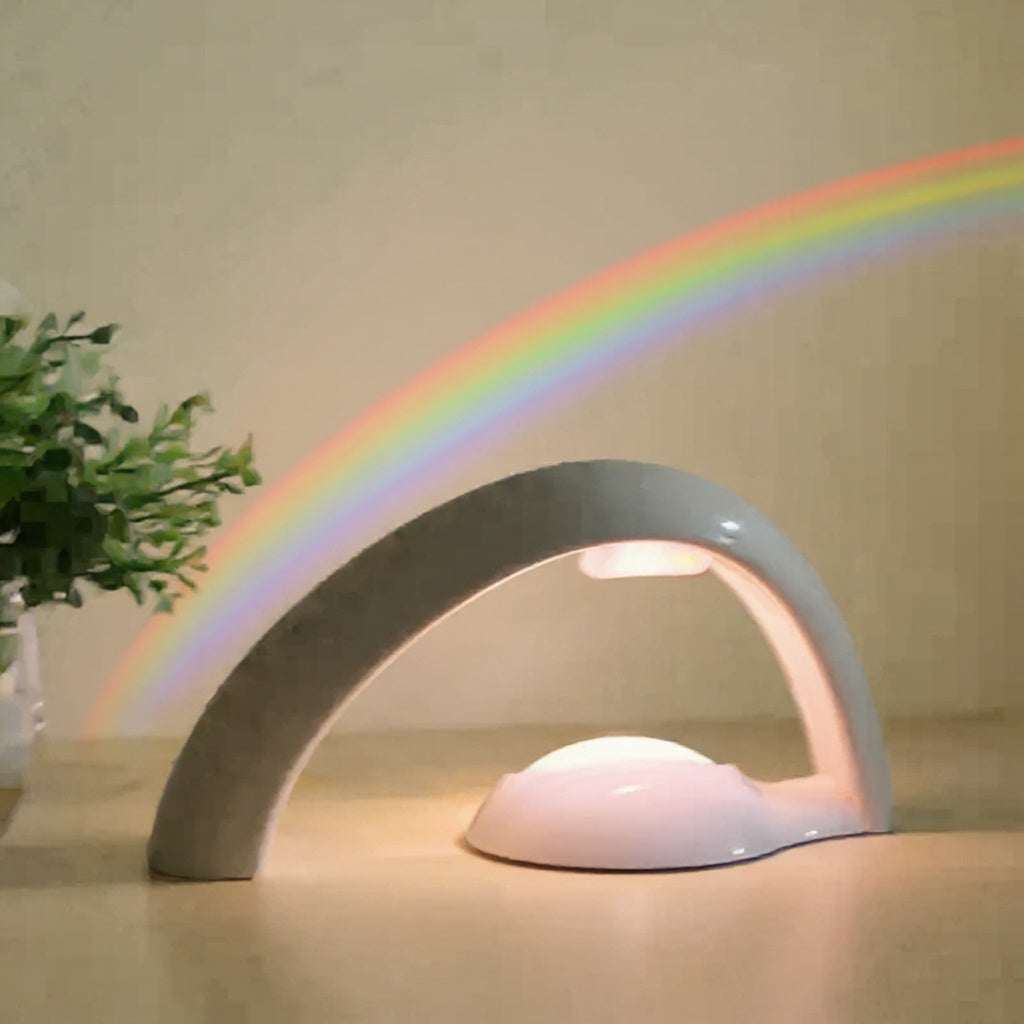 Aurora Rainbow Projector — Soft Prism Wall Light
